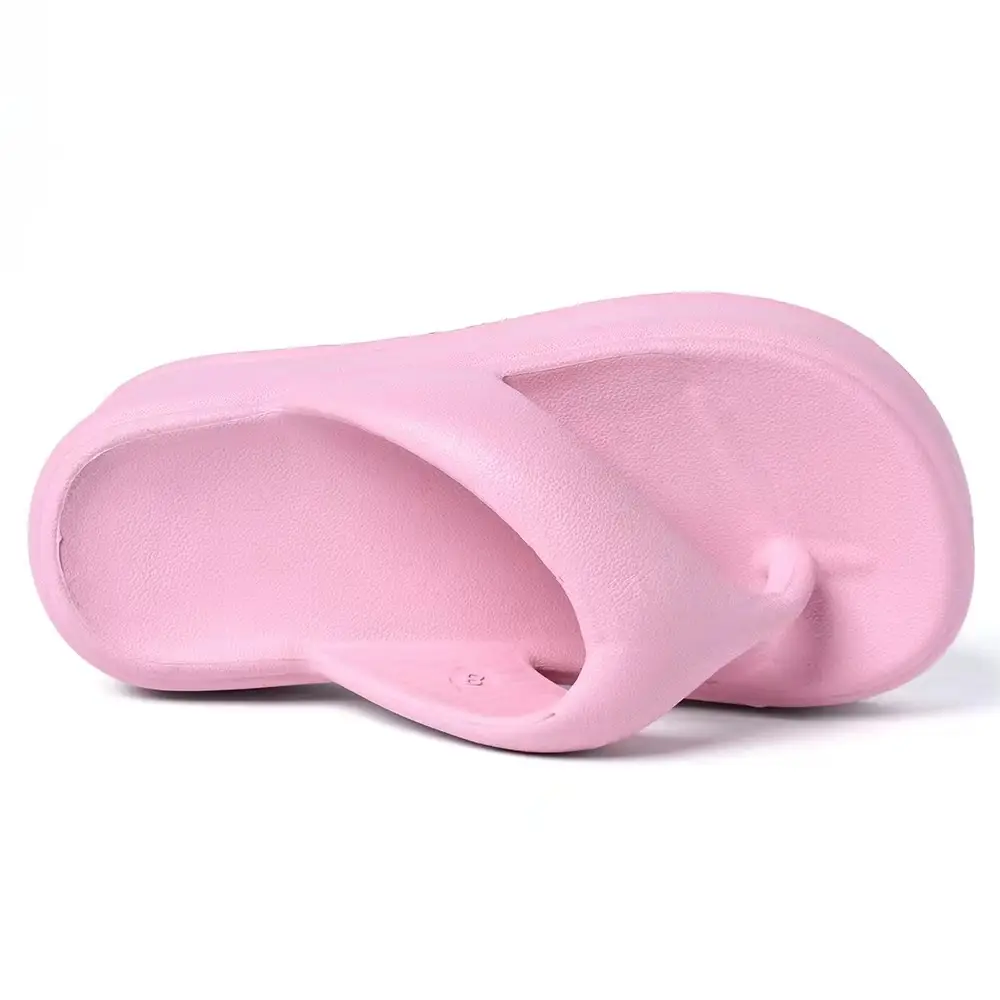 Women's Black Thick Slide Slippers Summer — feature 10