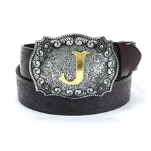 Western Denim Belt with Gold Plated Iconic Clasp β feature 8