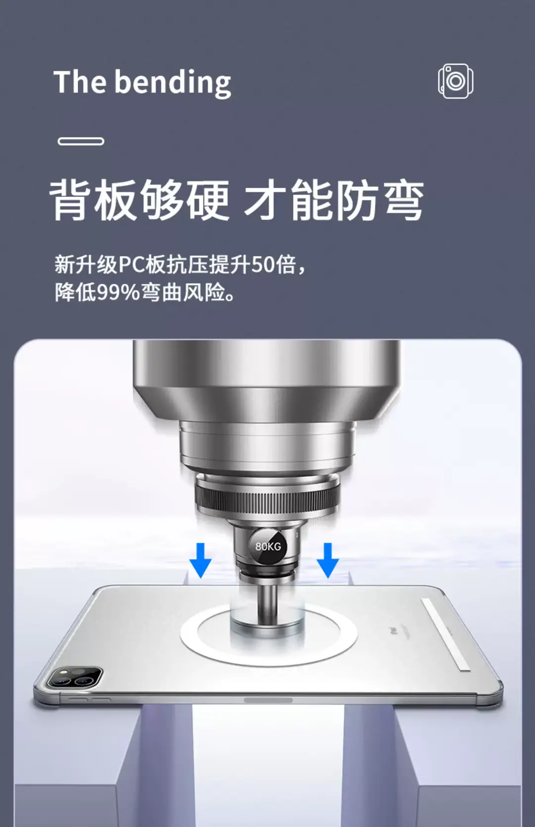 Suitable for Apple iPad Pro Magnetic Protective Case Rotating 11inch Air54Mini6 Tablet Case 12.9 Anti-Bending — feature 14