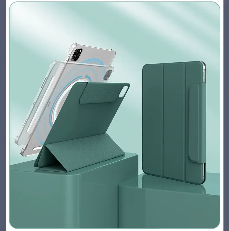 Suitable for Apple iPad Pro Magnetic Protective Case Rotating 11inch Air54Mini6 Tablet Case 12.9 Anti-Bending — feature 27