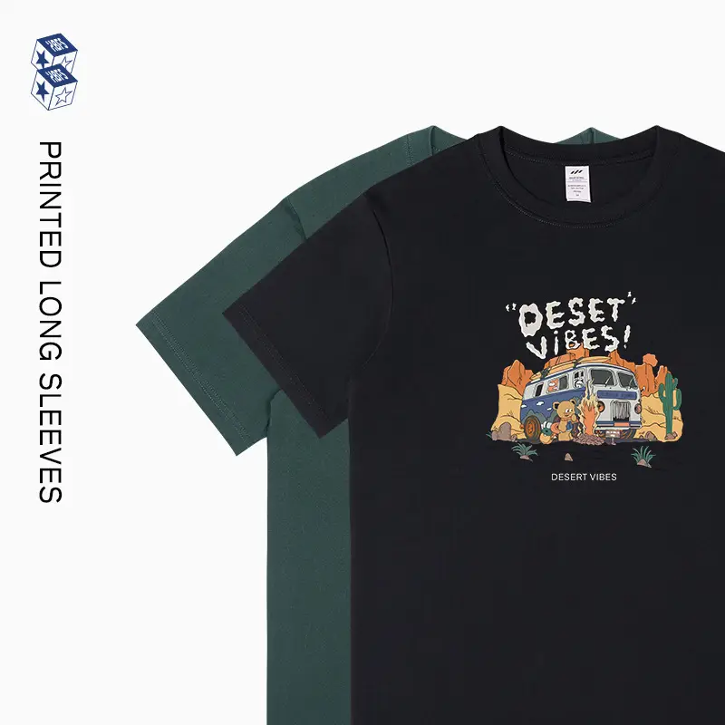 Men Cotton Cartoon T-Shirt White 2023 - Image 10