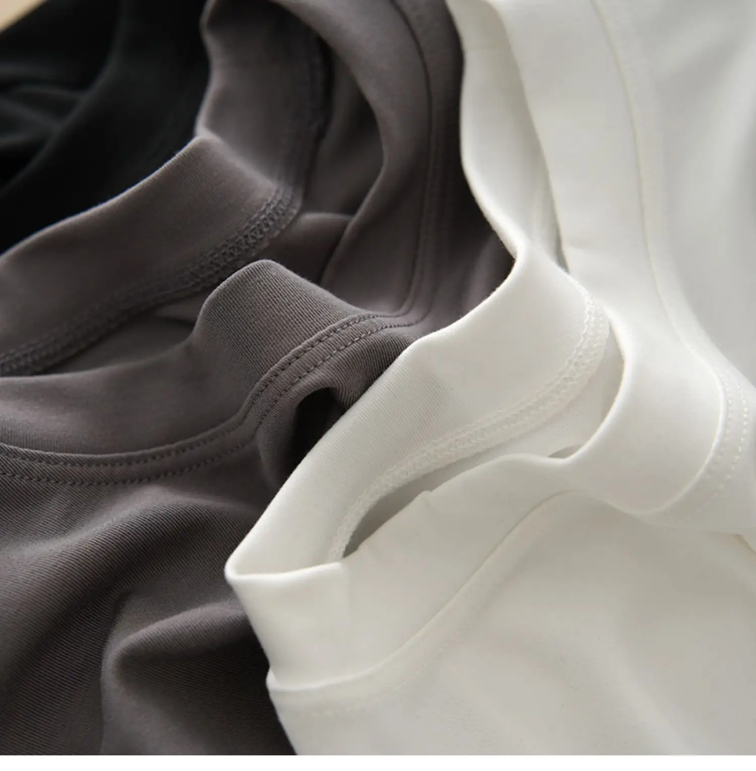 Women Grey Round Neck T-Shirt Short Sleeve — feature 20