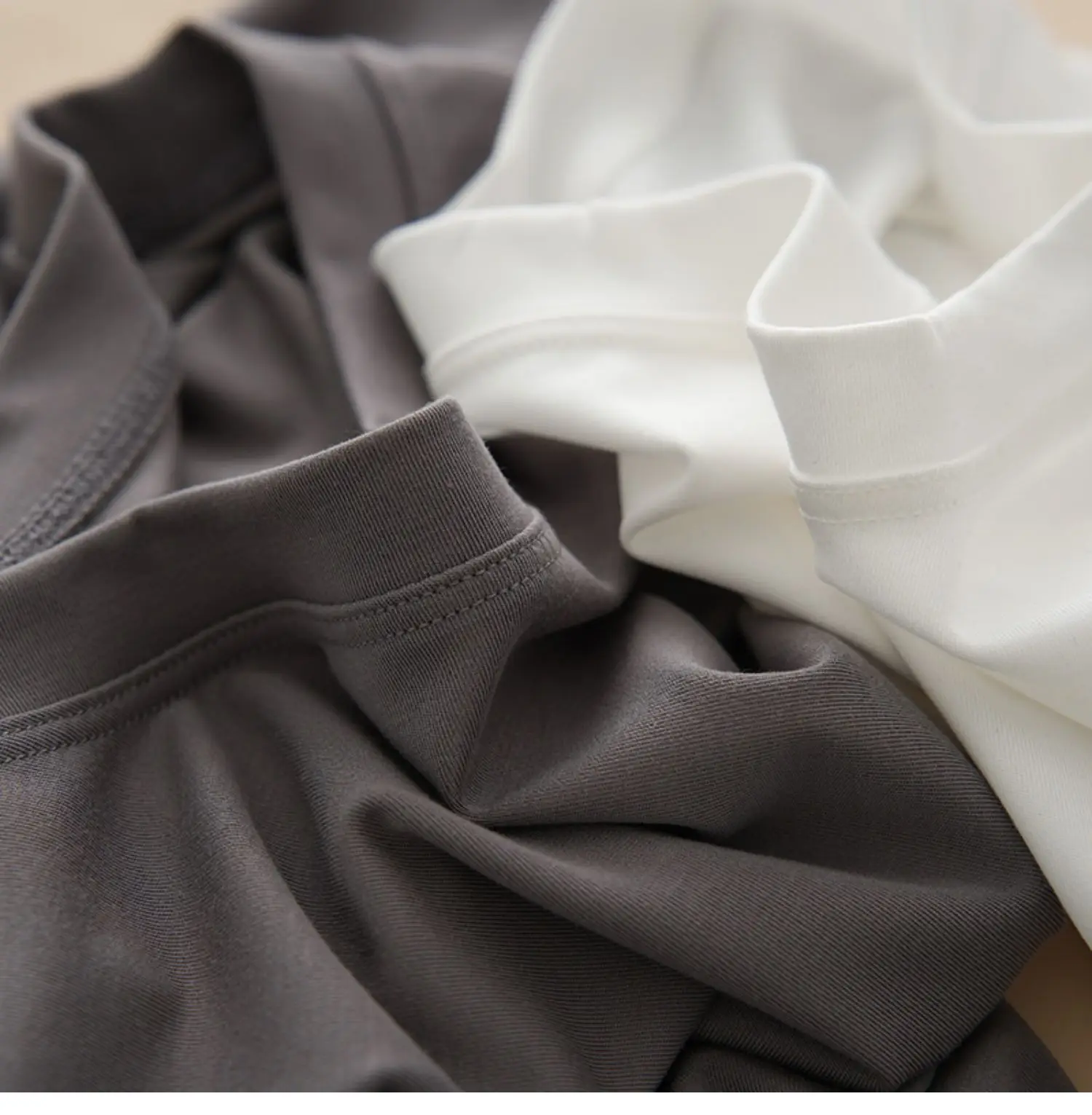 Women Grey Round Neck T-Shirt Short Sleeve — feature 21