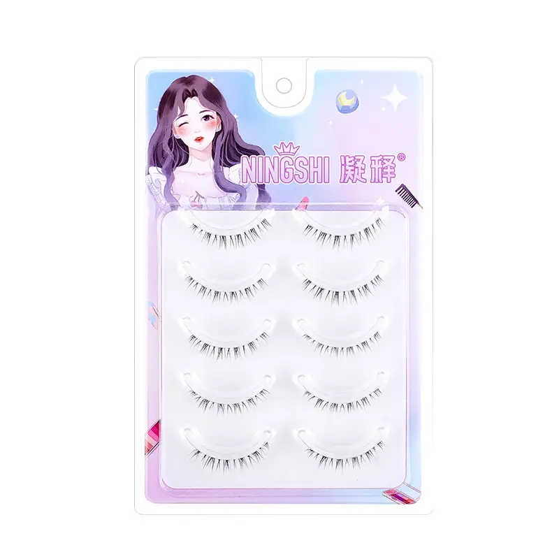 Lower eyelashes
