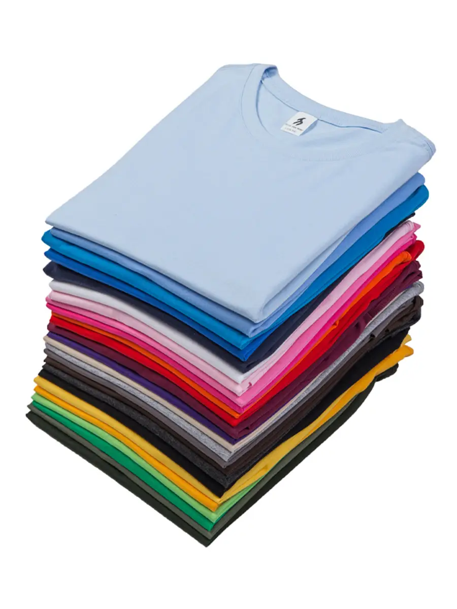 Light Blue Short Sleeve T-Shirt for Men Women Kids - Image 25