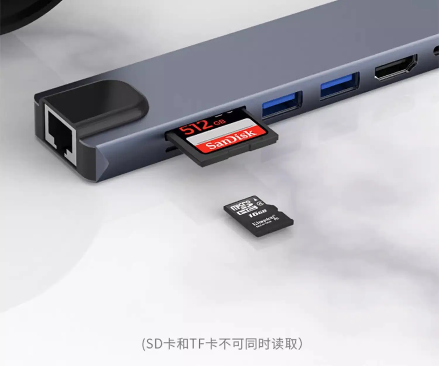 10-in-1 Type-C Docking Station with USB3.0 & SD Card — feature 9