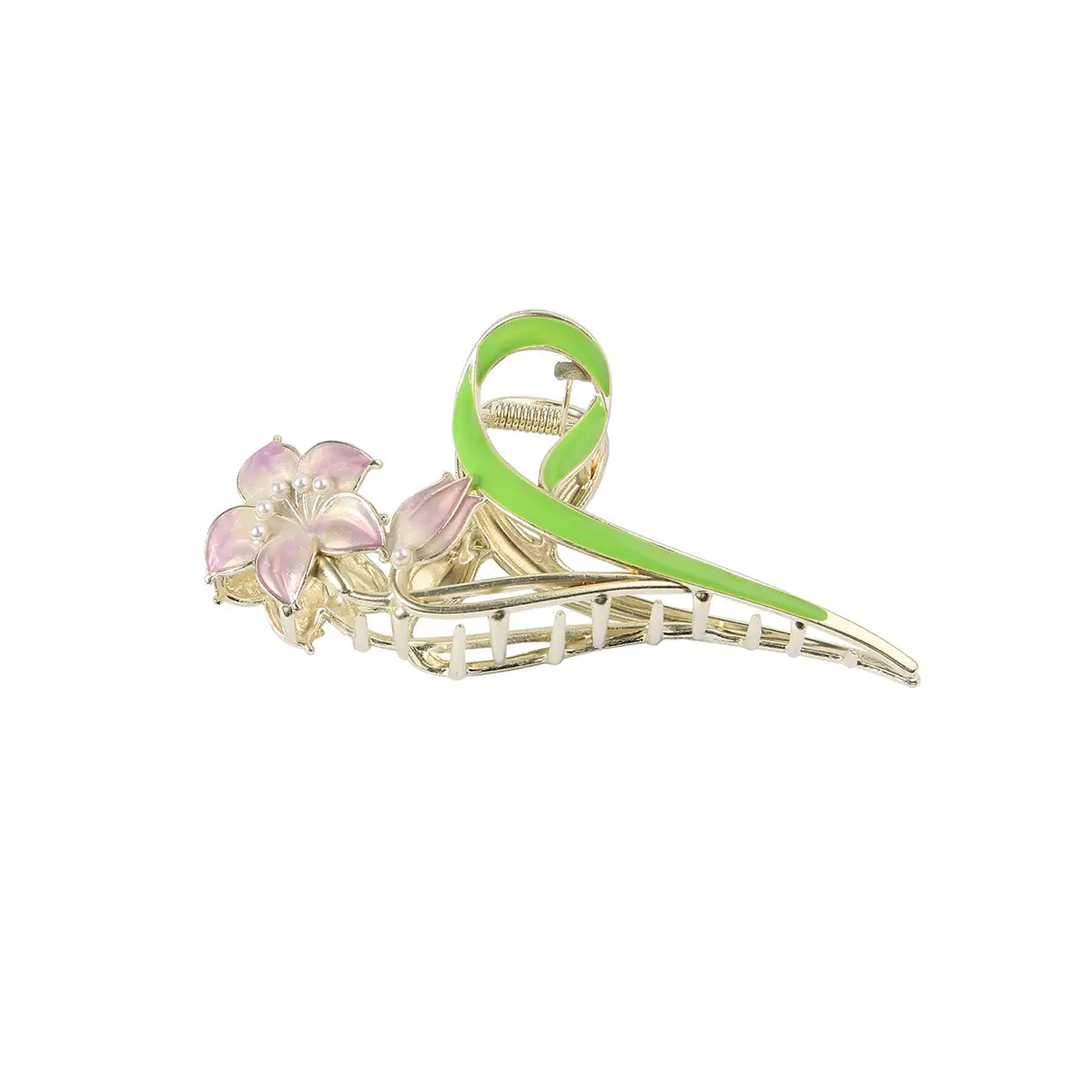 Korean Tulip Hair Clips Set for Women - Image 4