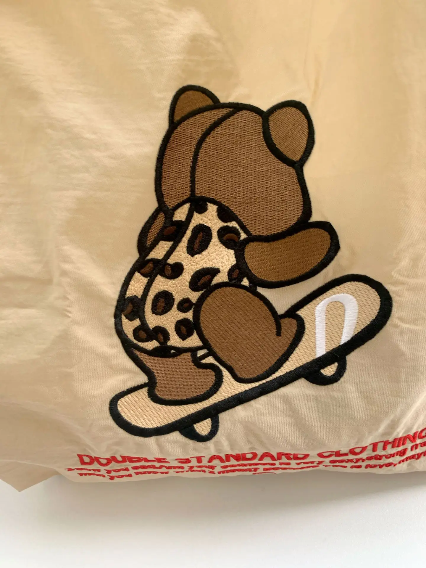 Teddy Bear Crossbody Bag 2023 Brown Red Handles — feature 8