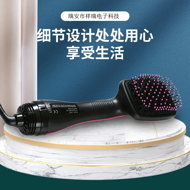 Two-In-One Hair Straightener Comb with Massage & Dryer - Image 3