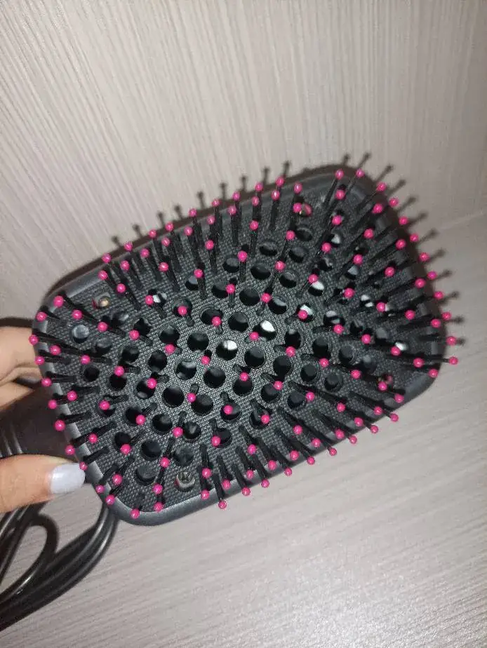 Two-In-One Hair Straightener Comb with Massage & Dryer — feature 7