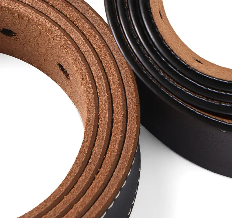 Men's Retro Leather Belt with Silver Buckle β feature 10