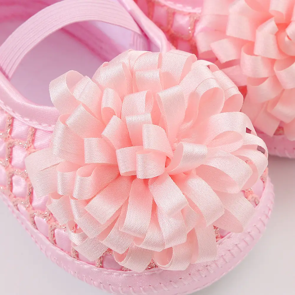 2023 newborn baby shoes 0-1 year old baby girl princess shoes soft soled toddler shoes full moon 100 days matching dress — feature 13