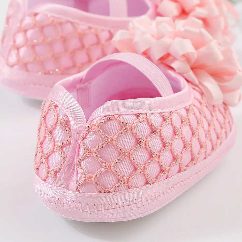 2023 newborn baby shoes 0-1 year old baby girl princess shoes soft soled toddler shoes full moon 100 days matching dress — feature 14