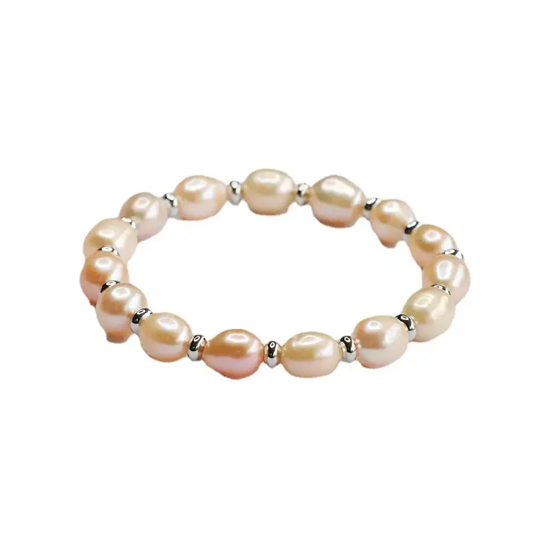 Rice Shaped Pearl Bracelet for Women - Image 6