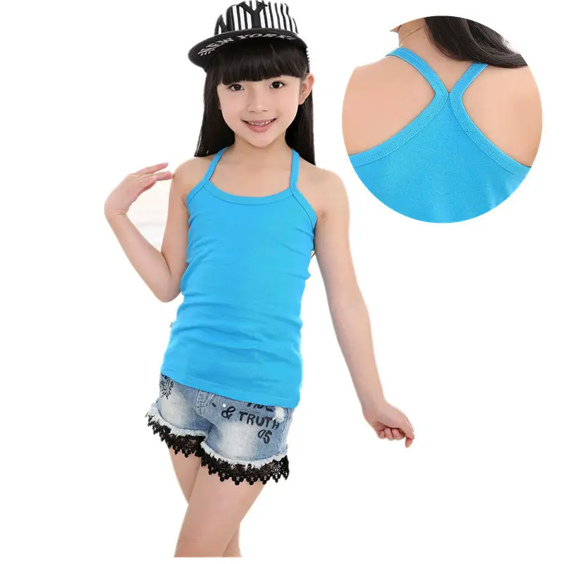 Summer Cotton Vests for Kids Boys Girls Thin Fit - Image 14