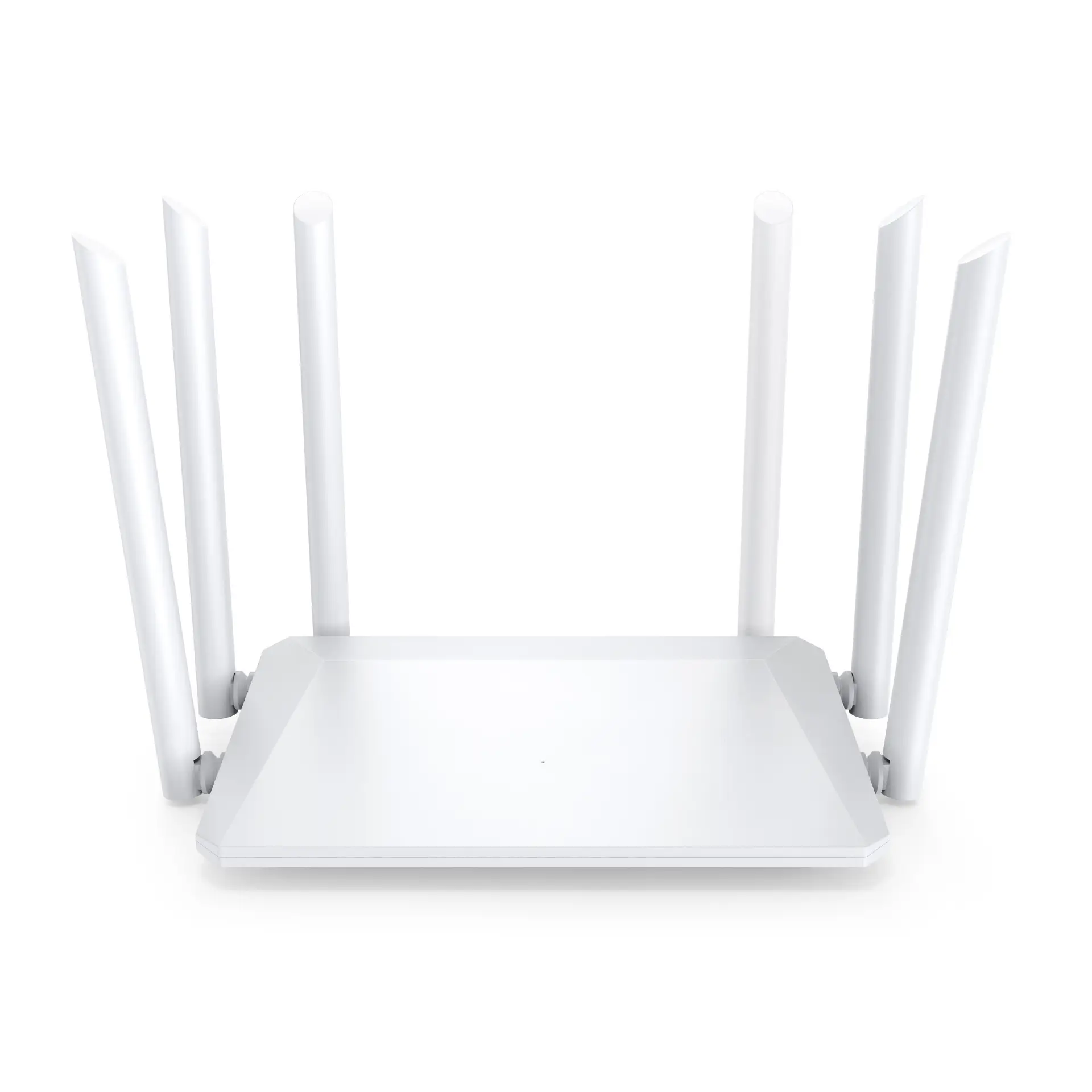 White 3-Antenna Wireless Router for Home Office - Image 2