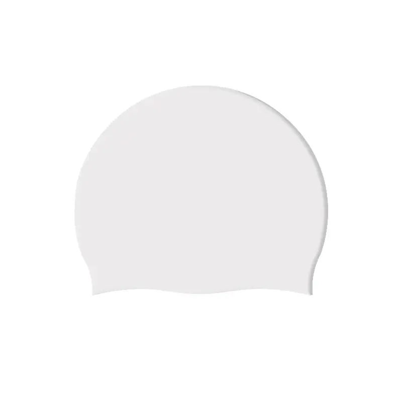 Silicone swimming cap adult men's and women's solid color swimming cap factory wholesale solid color swimming cap waterproof swimming cap with LOGO