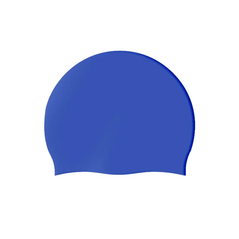 Silicone swimming cap adult men's and women's solid color swimming cap factory wholesale solid color swimming cap waterproof swimming cap with LOGO