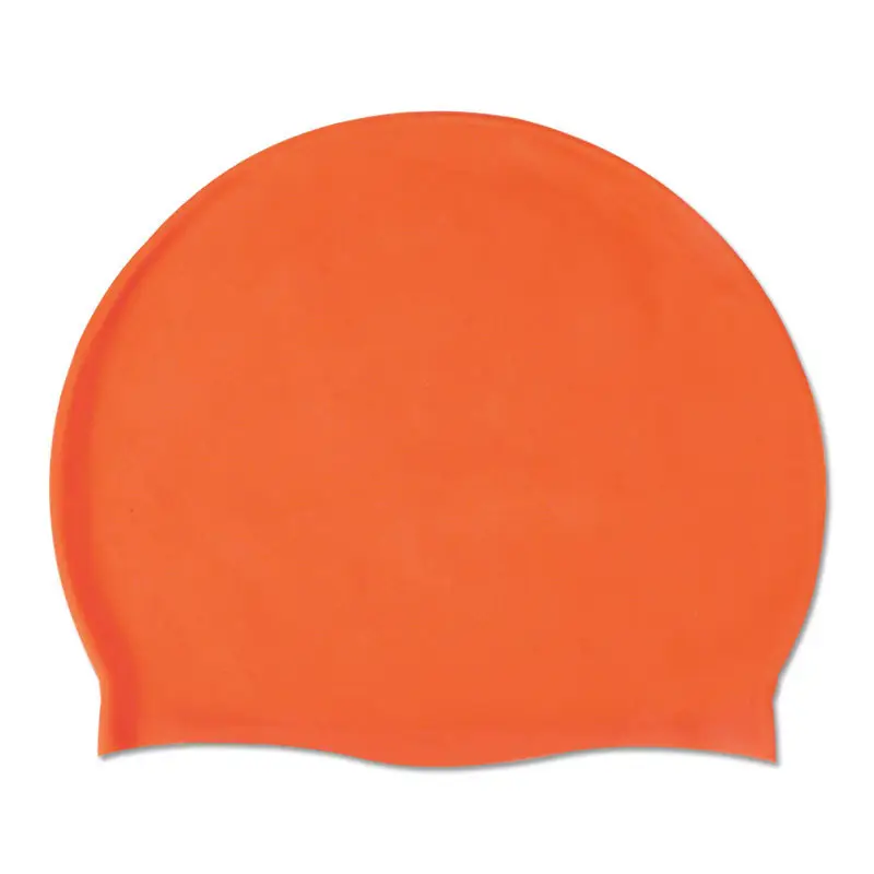 Silicone swimming cap adult men's and women's solid color swimming cap factory wholesale solid color swimming cap waterproof swimming cap with LOGO