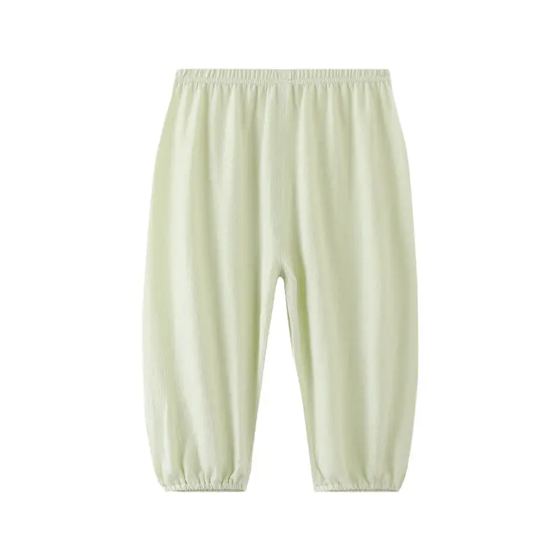 Baby Pants Bamboo Fiber Summer White Anti-Mosquito - Image 9