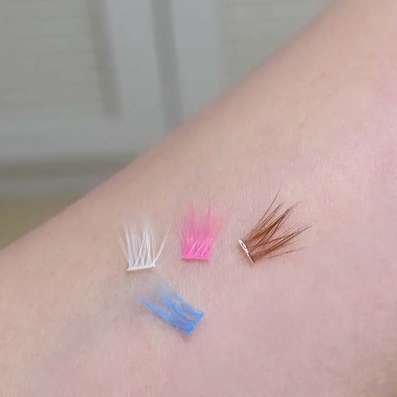 False Eyelashes Honey Box Feather Color Mixed Single Cluster Lazy Trilogy Gentle Cos Simulation Daily False Eyelashes — feature 30