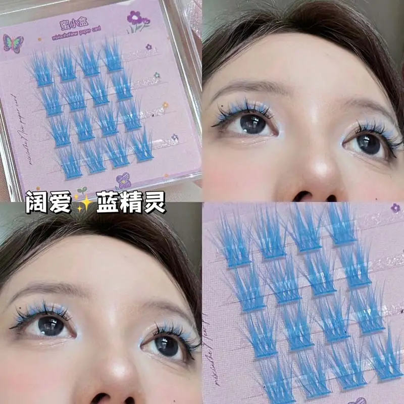 02# small square box lupine blue