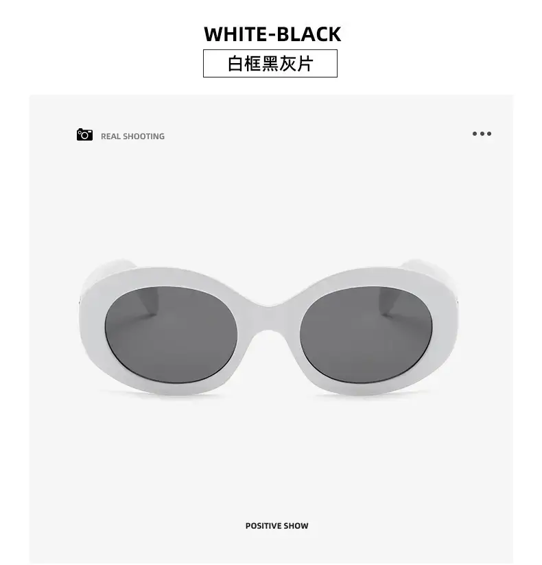 European & American Retro Oval Sunglasses for Women β feature 12