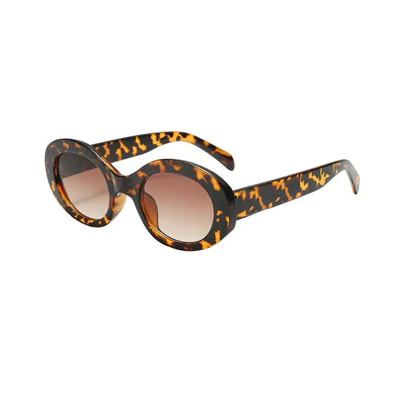 European & American Retro Oval Sunglasses for Women - Image 8