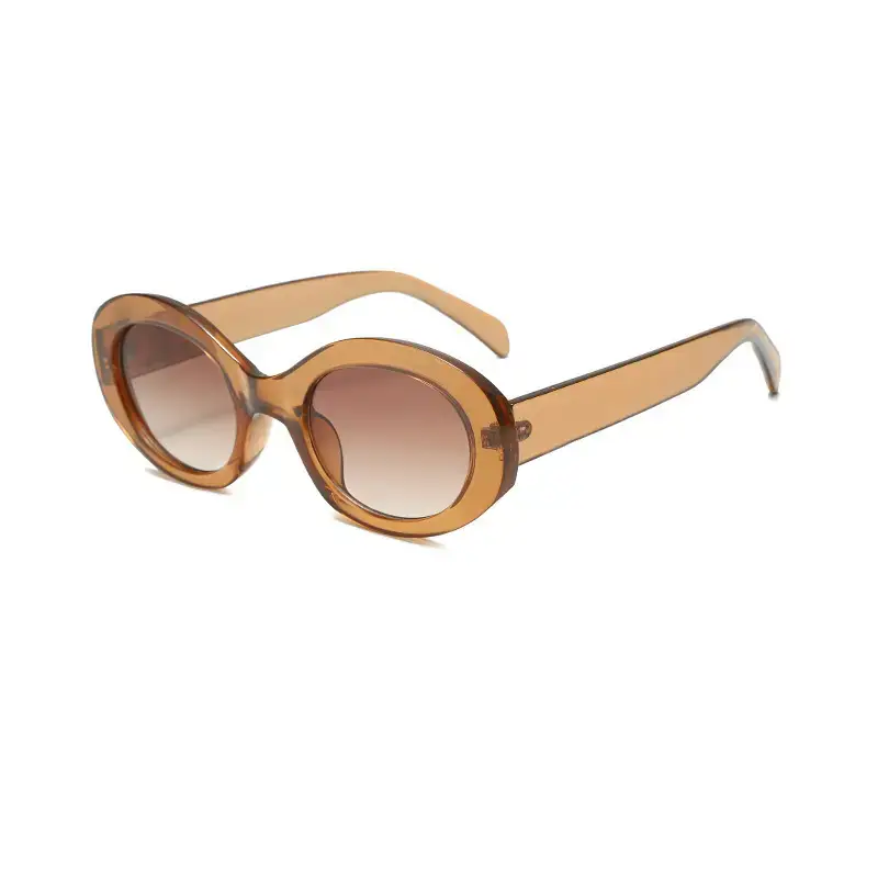 European & American Retro Oval Sunglasses for Women - Image 9
