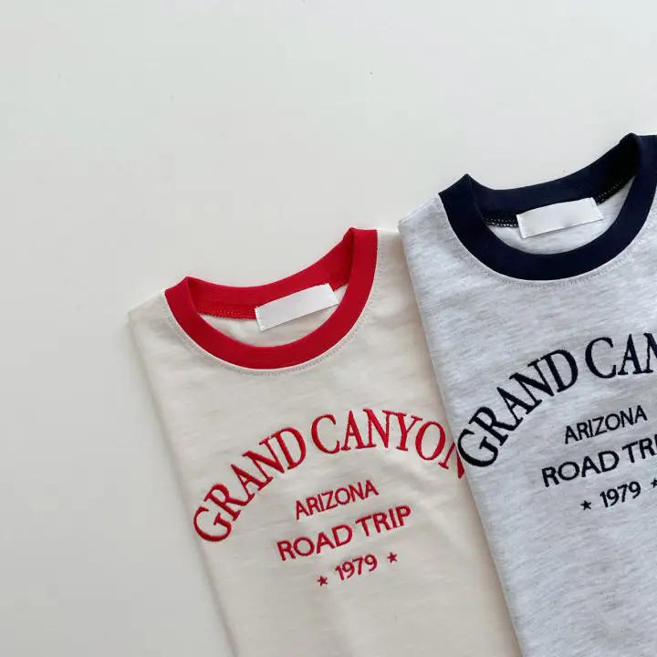 Kids Cotton Summer Pants Set Gray Black Road Trip Design — feature 6