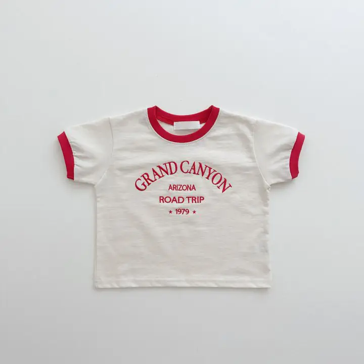 Kids Cotton Summer Pants Set Gray Black Road Trip Design — feature 8