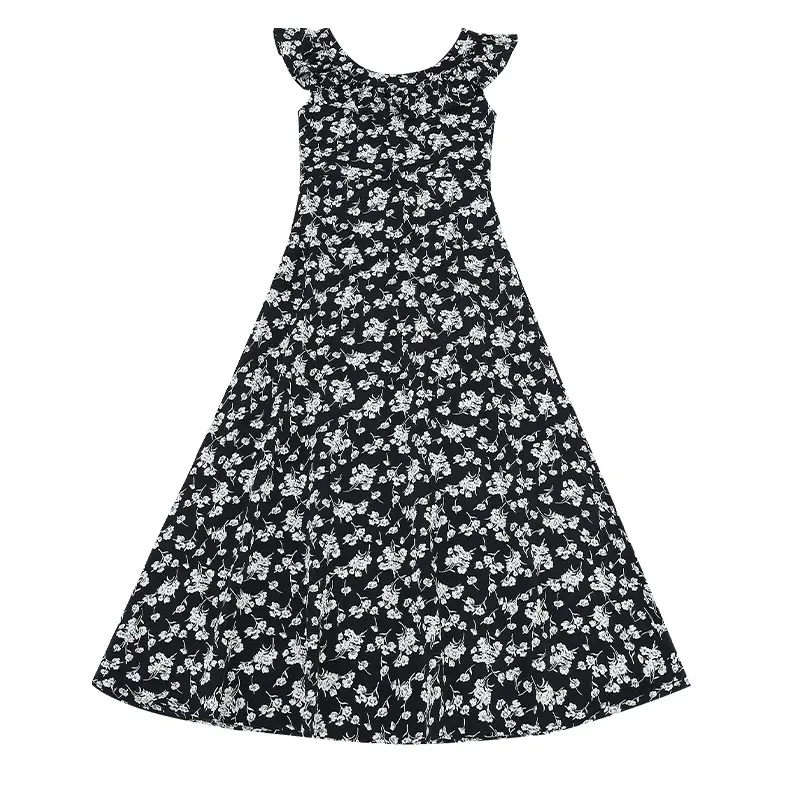 Girls Floral Long Skirt Dress Summer 2025