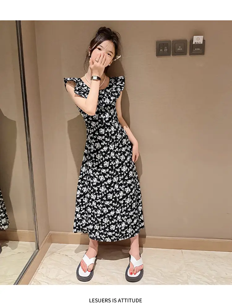 Girls Floral Long Skirt Dress Summer 2025 — feature 19