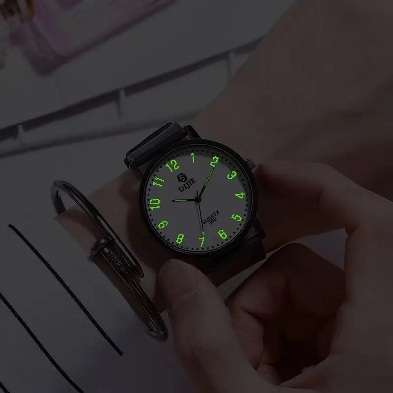 PVC夜光全数字小号白