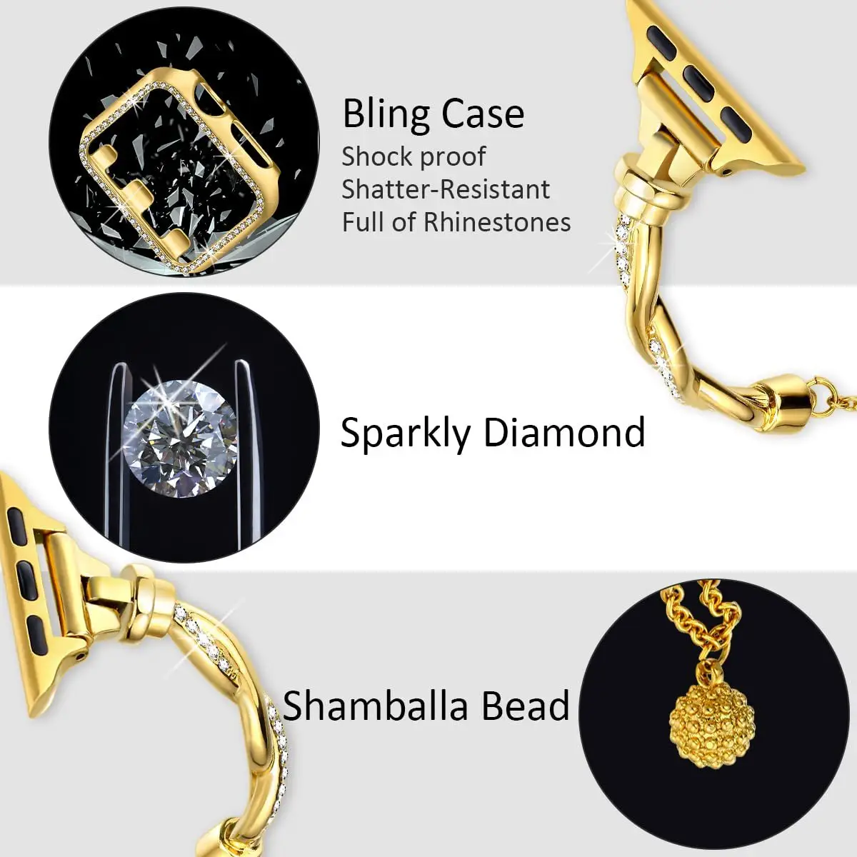 Stainless Steel Butterfly Watch Strap for Women — feature 32