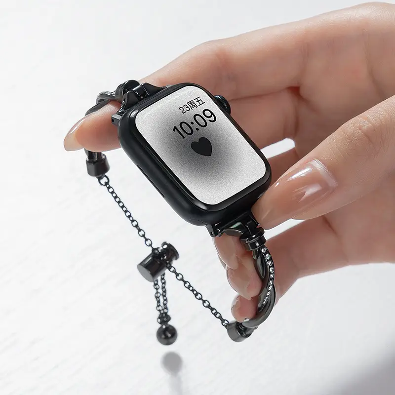 Stainless Steel Butterfly Watch Strap for Women — feature 34