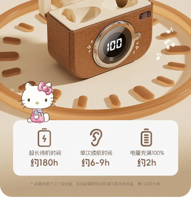 Sanrio Hello Kitty Bluetooth Headset Wireless Mini — feature 18