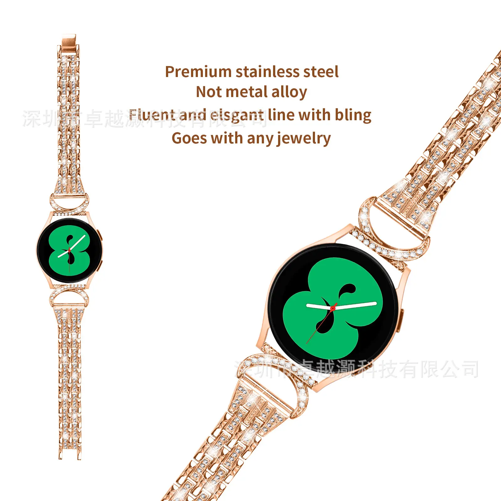 Samsung Galaxy Watch7/6 Diamond Strap 20mm — feature 13