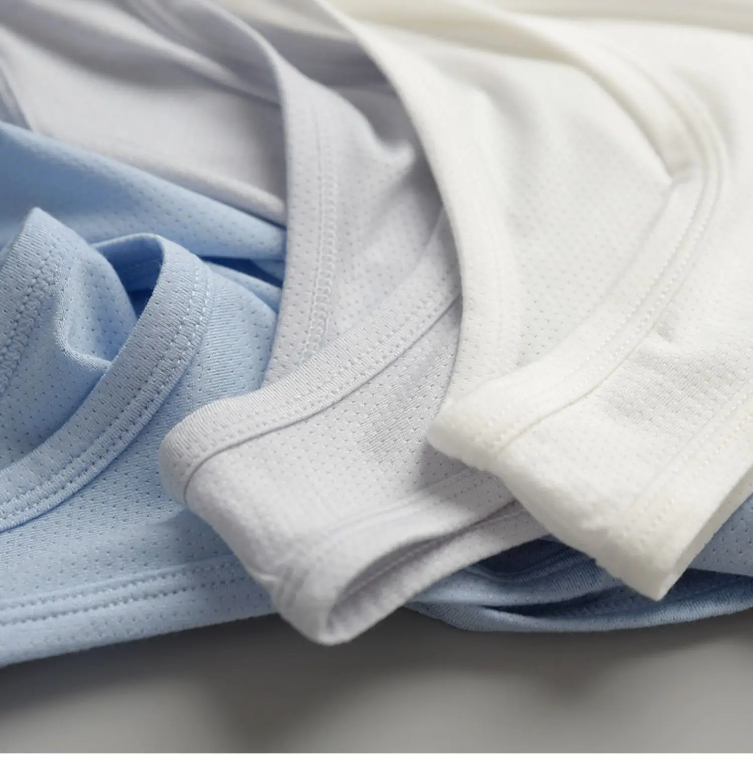 Children's Mesh Vest & Toddler Top Set Light Blue — feature 29