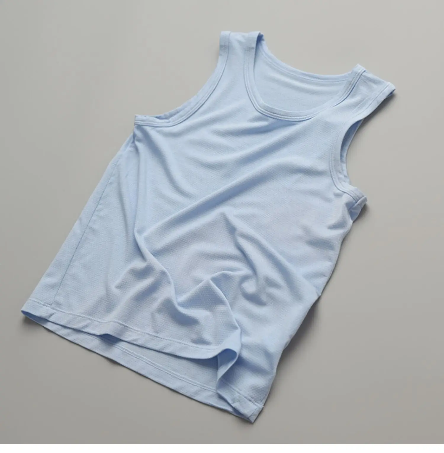 Children's Mesh Vest & Toddler Top Set Light Blue — feature 40