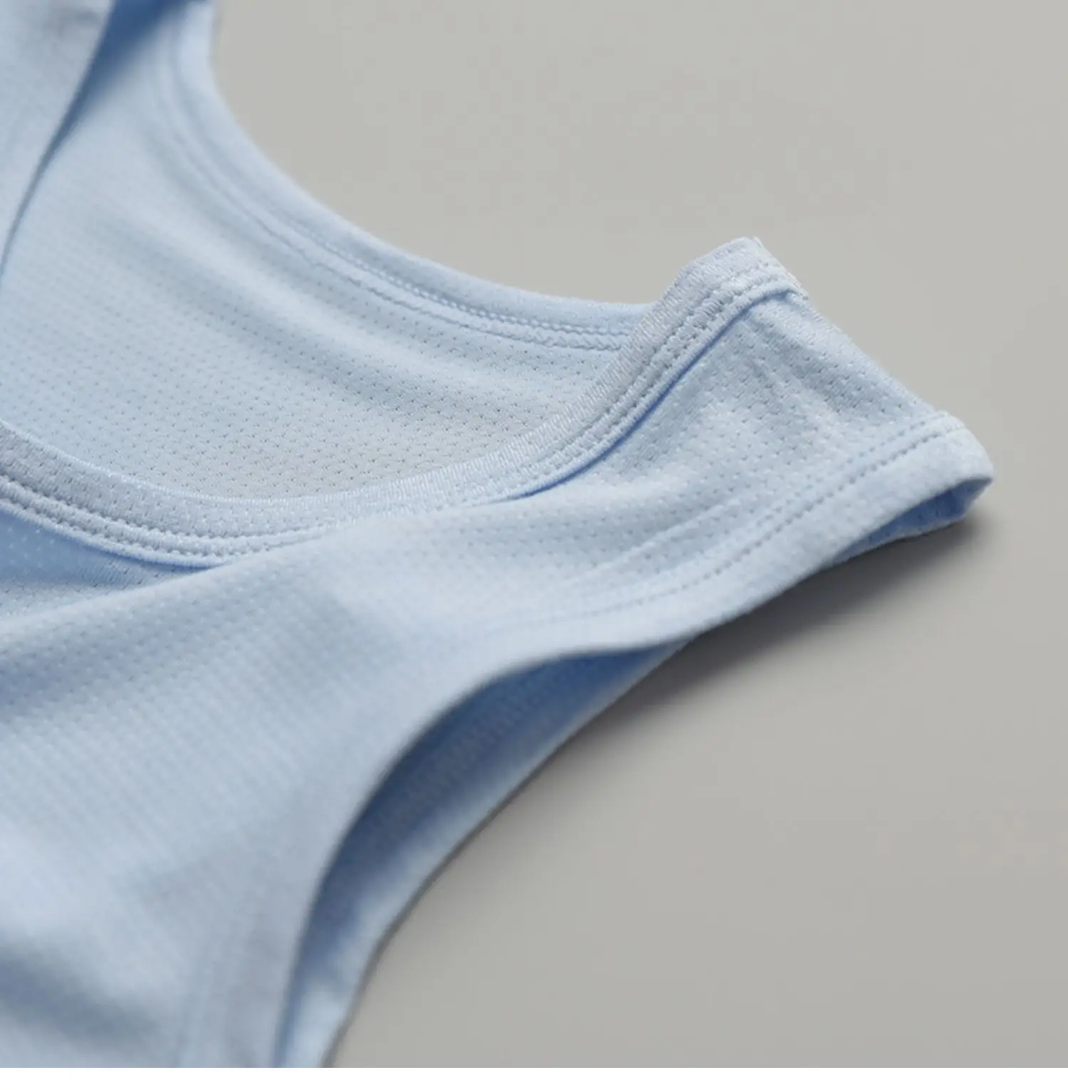 Children's Mesh Vest & Toddler Top Set Light Blue — feature 42