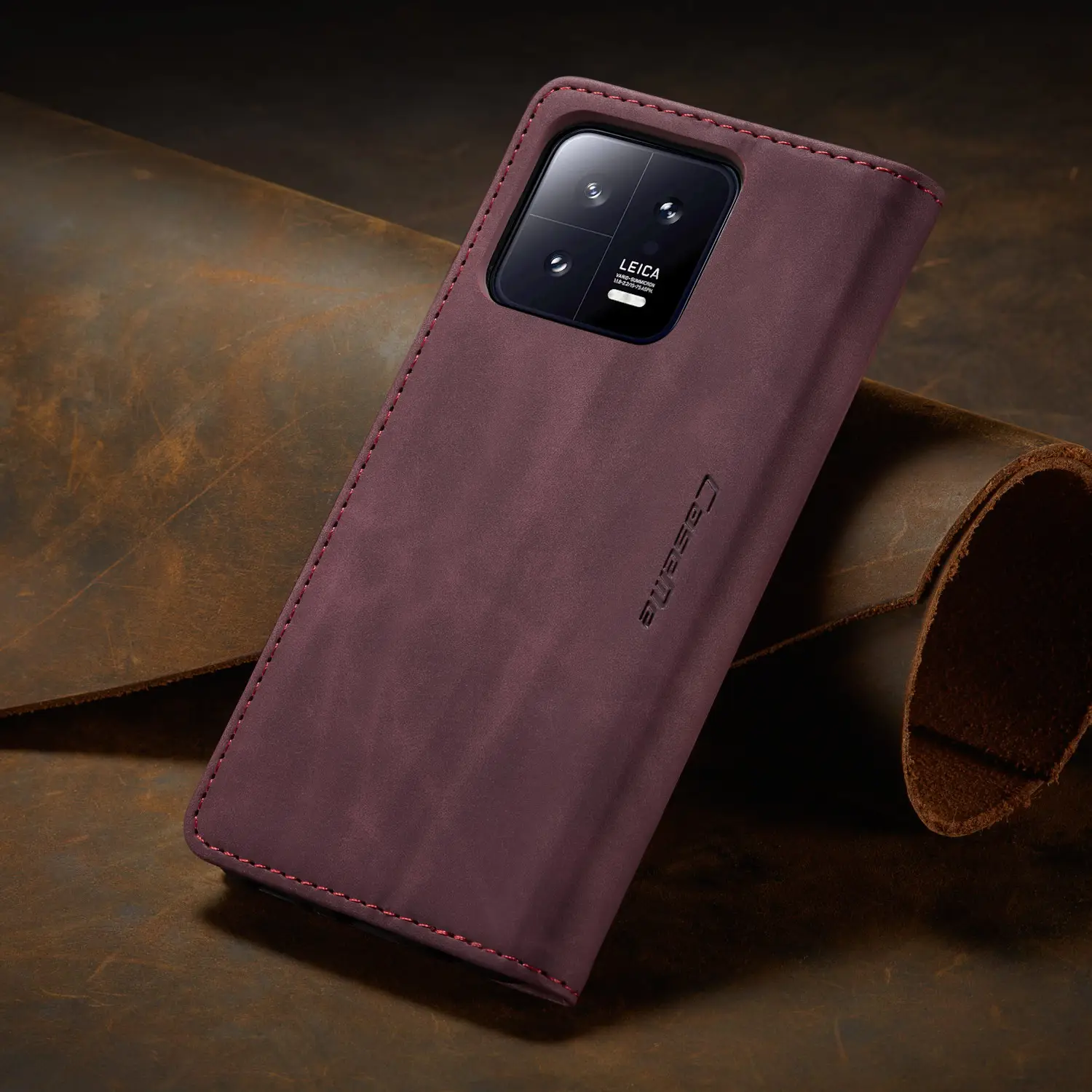 Leather Flip Phone Case Teal 5g/12Pro Plus — feature 30