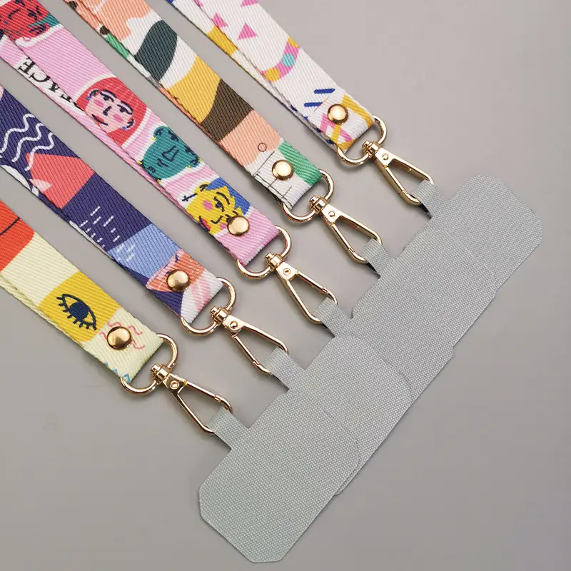 Mobile Phone Lanyard with Colorful Painted Design - Image 14