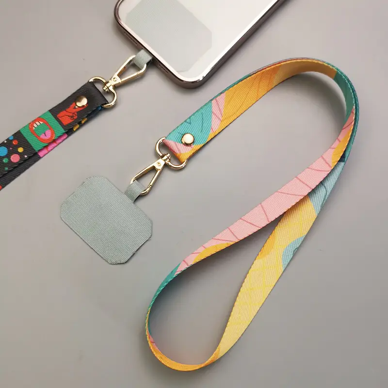 Mobile Phone Lanyard with Colorful Painted Design - Image 15
