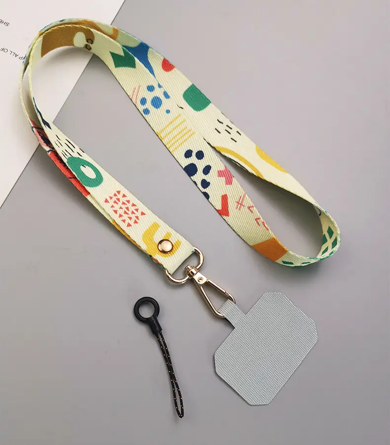 Mobile Phone Lanyard with Colorful Painted Design — feature 15