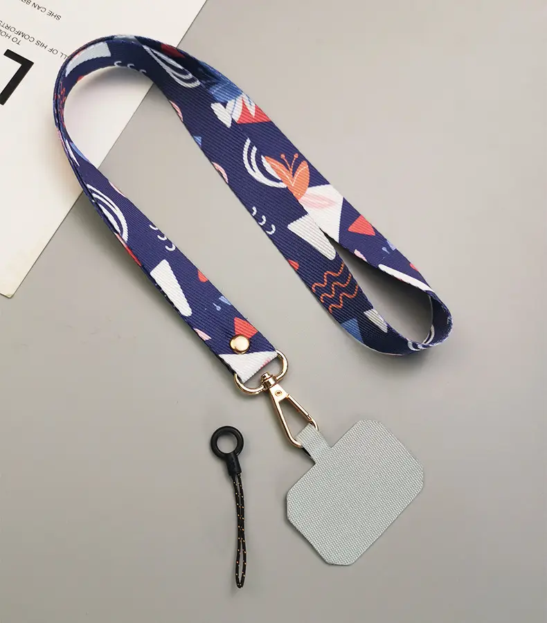 Mobile Phone Lanyard with Colorful Painted Design — feature 16