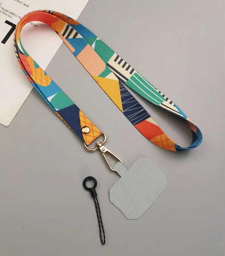 Mobile Phone Lanyard with Colorful Painted Design — feature 18