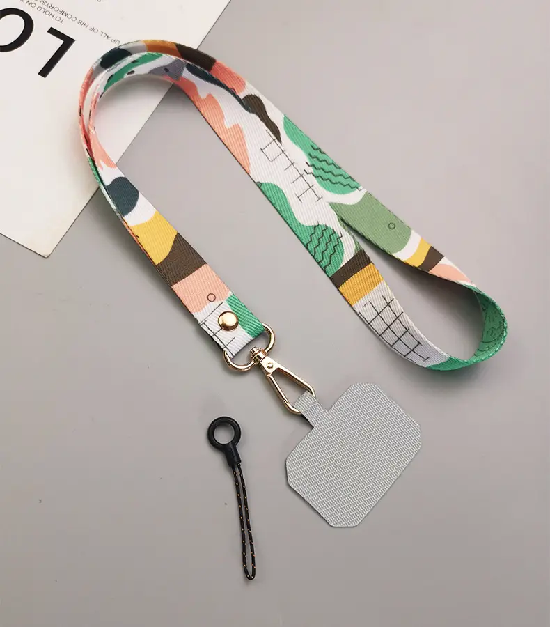 Mobile Phone Lanyard with Colorful Painted Design — feature 20