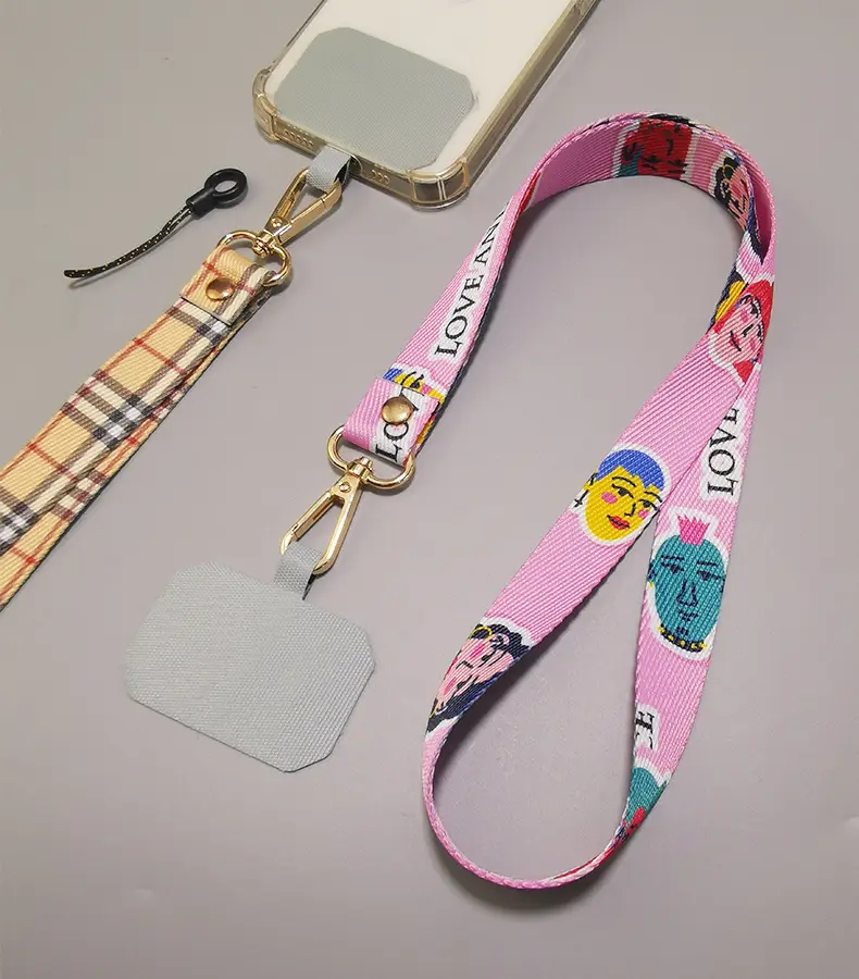 Mobile Phone Lanyard with Colorful Painted Design — feature 21