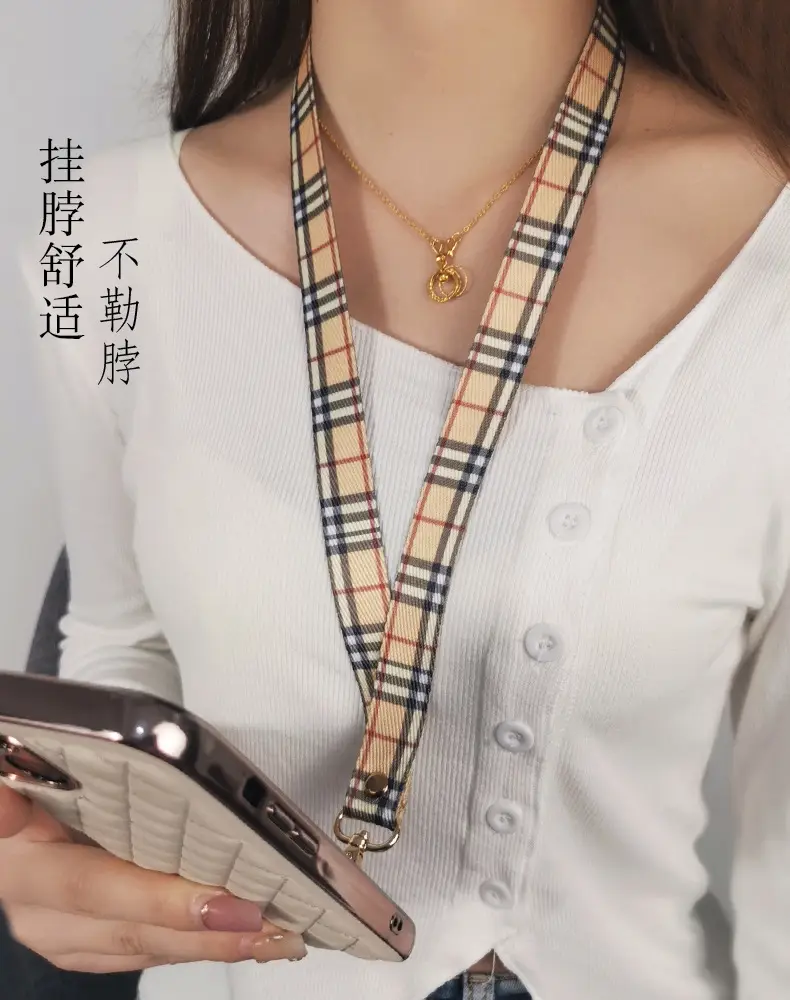 Mobile Phone Lanyard with Colorful Painted Design — feature 8